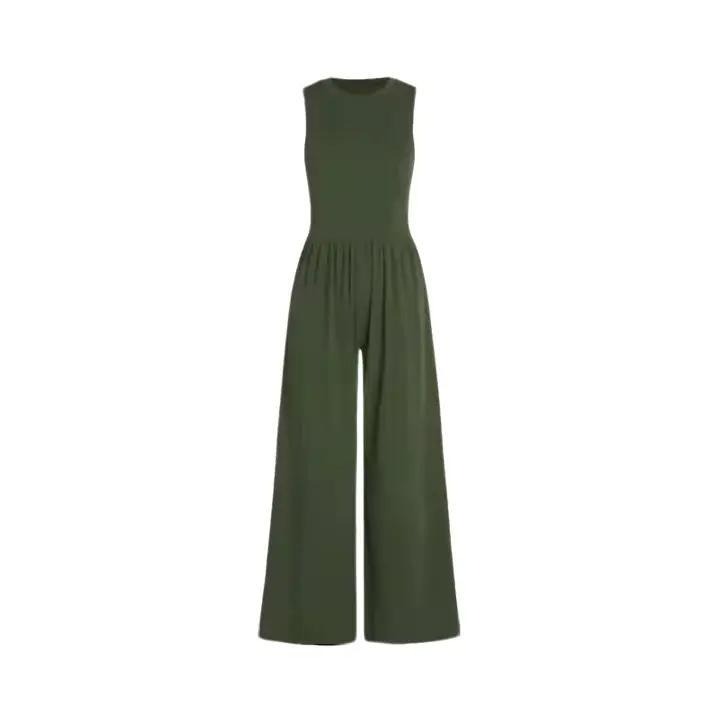 Wide Leg Romper Jumpsuit