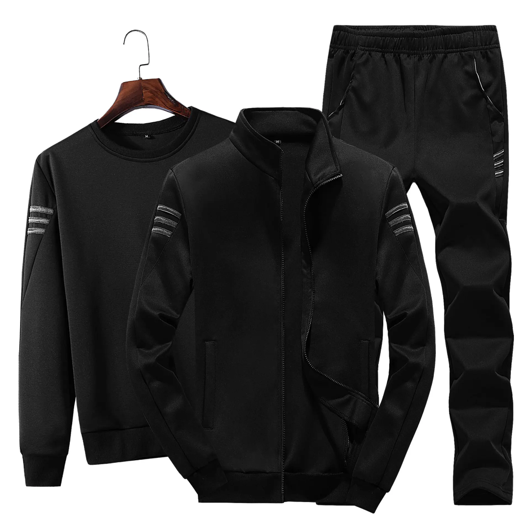 3 piece mens sweatsuit
