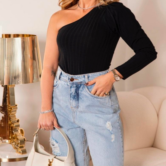 Camiseta De Manga Comprida Oca De Ombro 77