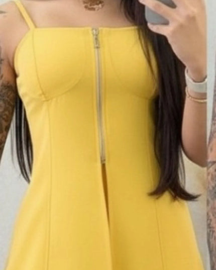 Conjunto Feminino Sensorial Zíper Shorts 269