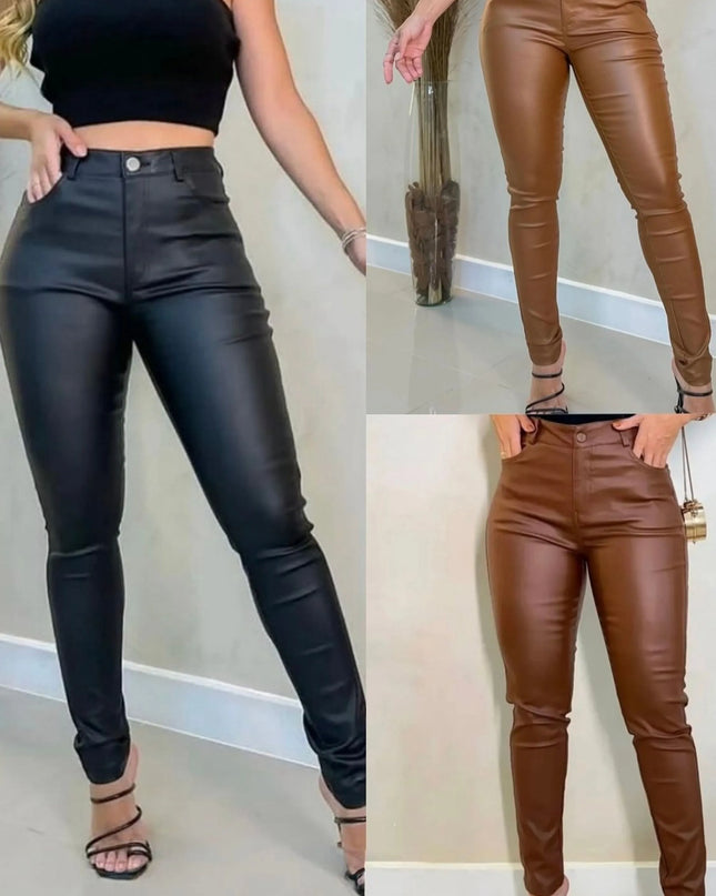 Calça Resinada Skinny Mulher 511