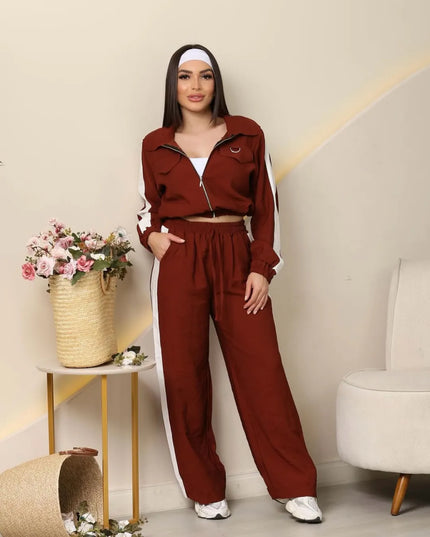 Conjunto Feminino para de Pantalona e Blusa Manga Longa 247