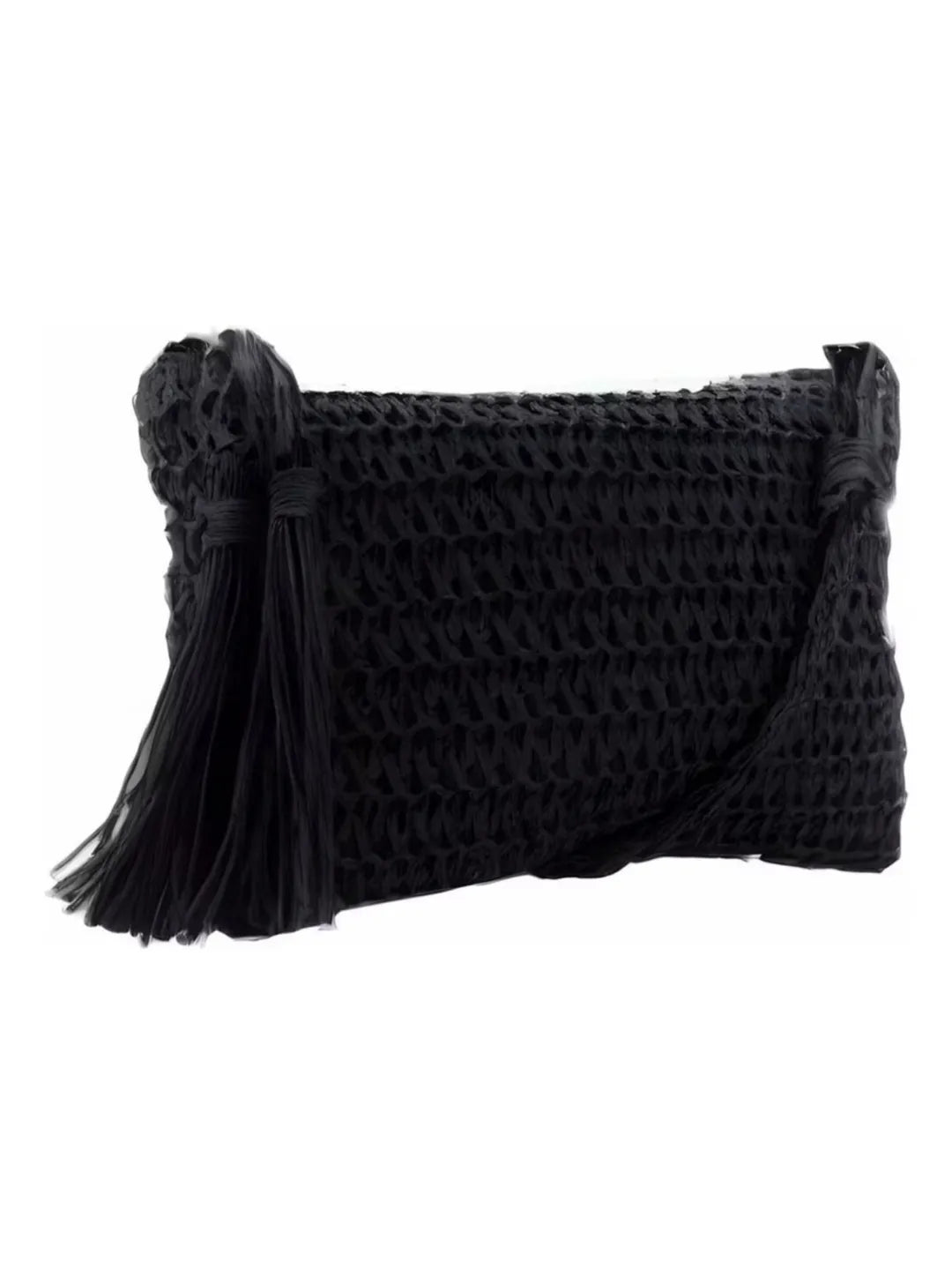 Bolsa tiracolo de palha feminina de verão 68