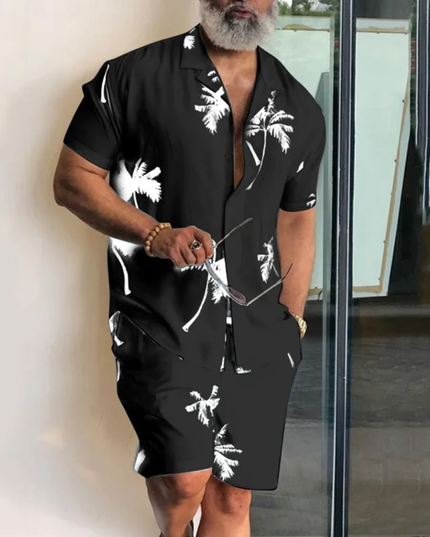 Men's Hawaiian Resort Shirt Set