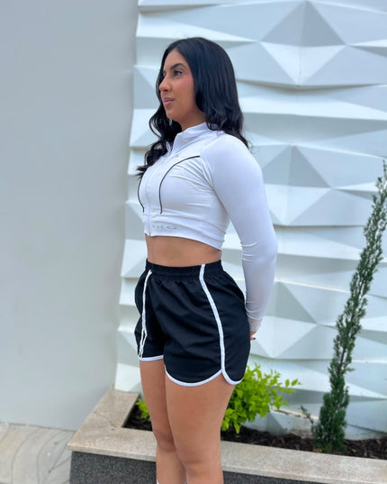 Short Tactel Feminino Casual Academia Corrida Praia Caminhada Confortável 559