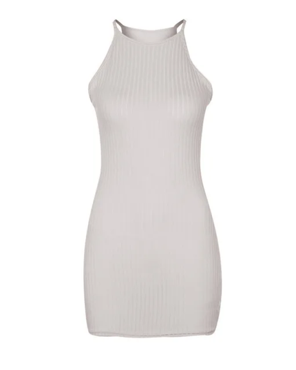 Vestido Feminino Manga Regata Curto Tubinho 308