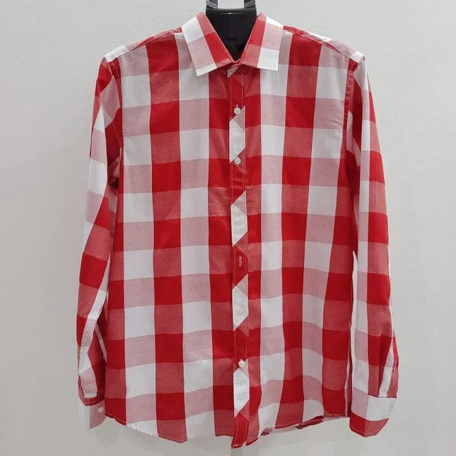 camisa social xadrez não amassa passa fácil fabrica 463