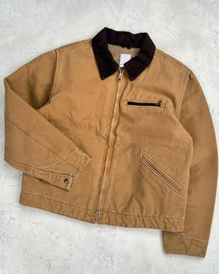 Jaqueta de lã para trabalho de inverno 17