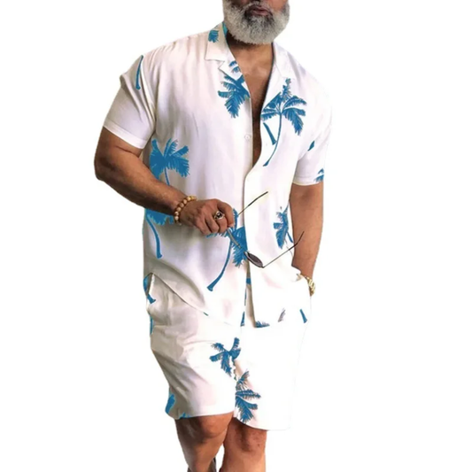 Men's Hawaiian Resort Shirt Set