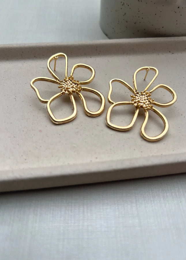 Brincos modelo flor 70