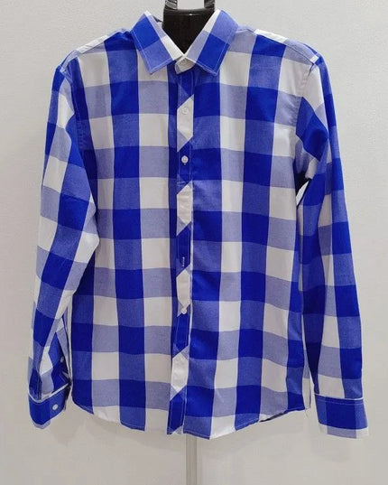 camisa social xadrez não amassa passa fácil fabrica 463